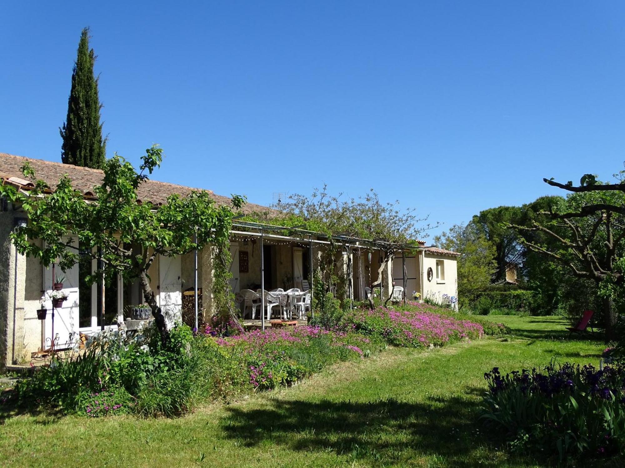 Chambre D'Hotes Independante Avec Kitchenette Saint-Victor-de-Malcap Exterior foto